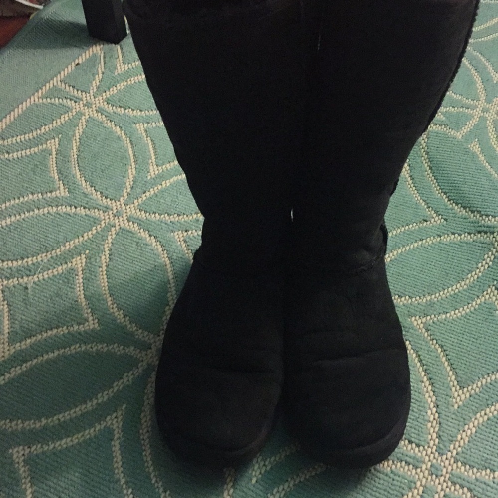 Ugg boots women size 9 tall black